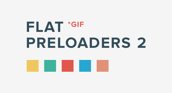 FLAT STYLE SQUARED PRELOADERS